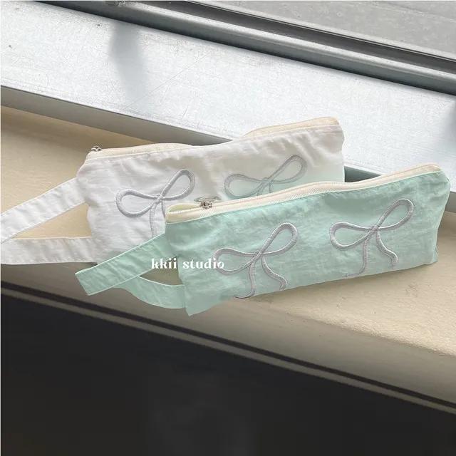 【6.10출고/1+1 할인】 ꗯ̤̮ 리본 필통 파우치 ꗯ̤̮