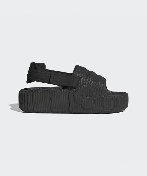 아디다스(ADIDAS)  아딜렛 22 XLG W - 블랙 / IE5649 - 사이즈 & 후기 | 무신사