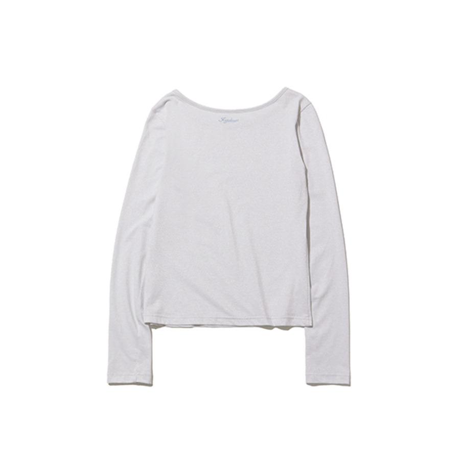 Glitter Long Sleeve (white)