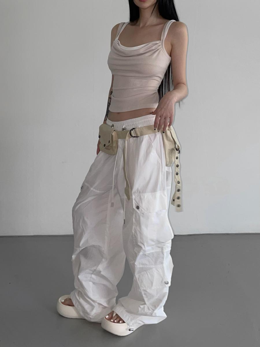 natural nylon poket pt (3 color)