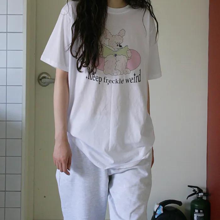 4차 예약배송 butter oversized tee