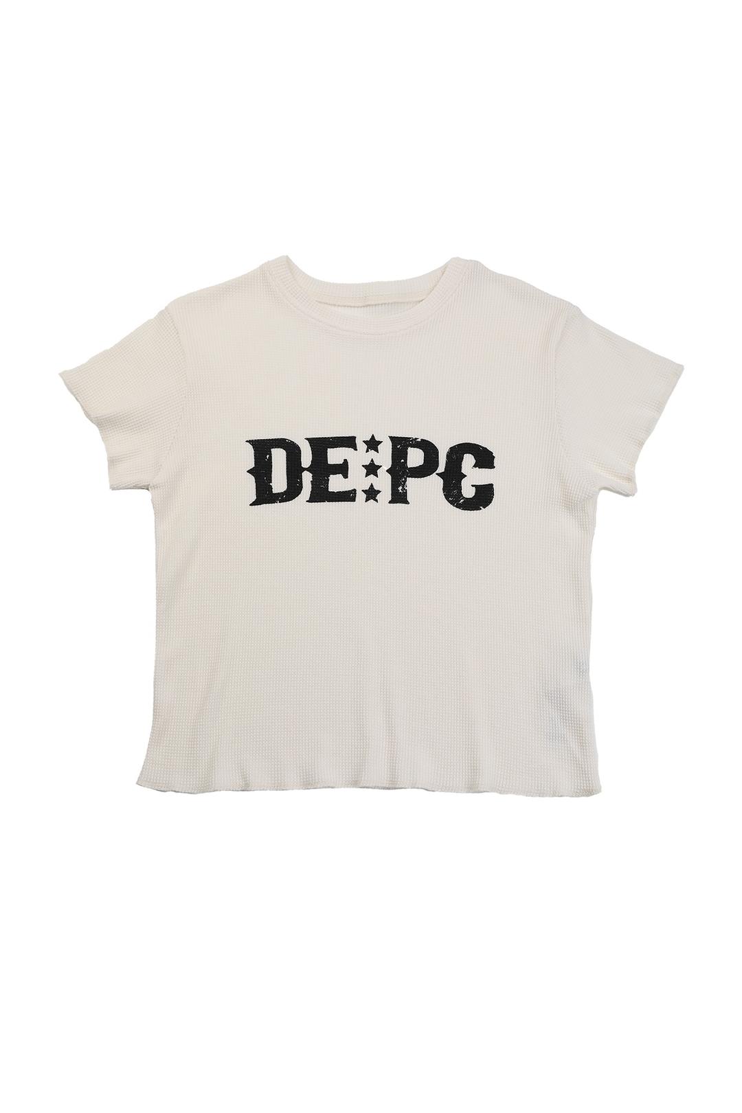 WAFFLE T-SHIRTS (WHITE)