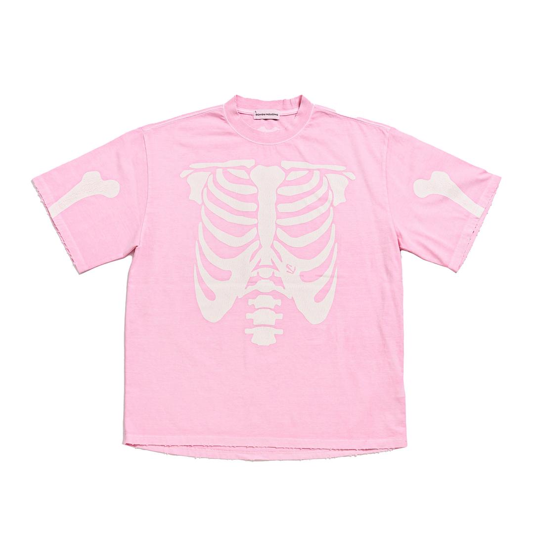 RIB CAGE T SHIRT_PINK