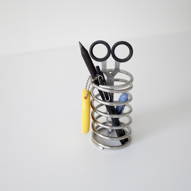 스테인리스 스프링 연필꽂이 Spring Pencil Stand