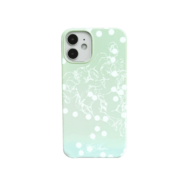 Pebbly case [Green]