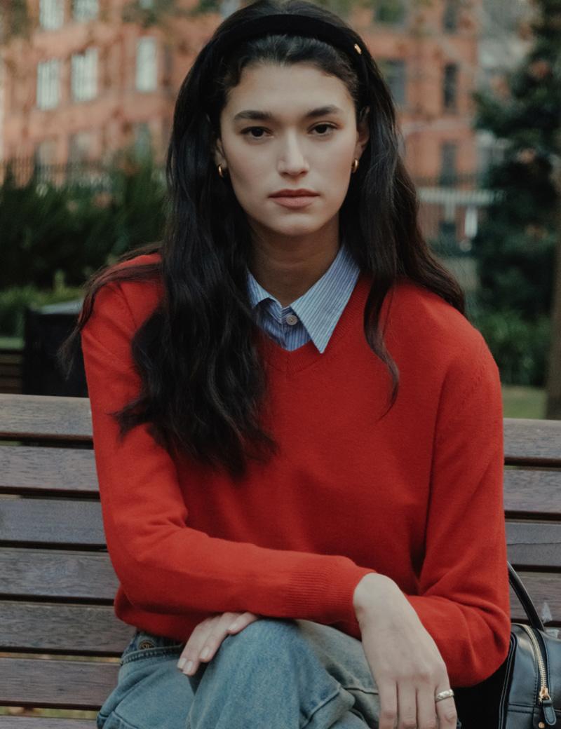Villa Wool Knit (Red)