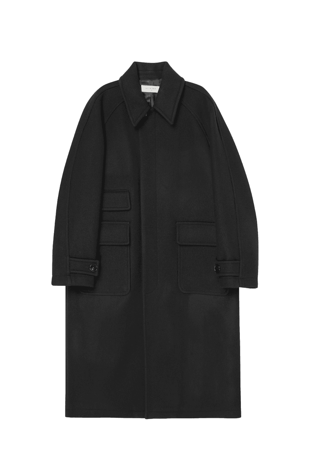 투어리스트 캐시미어 발마칸 코트 블랙