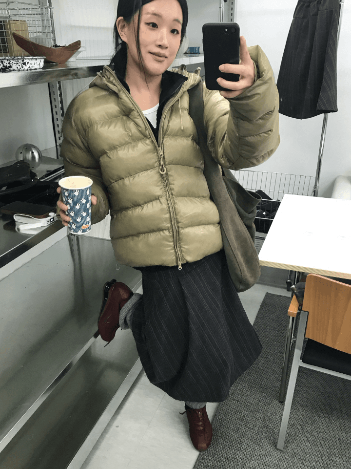 더니브 에어쉘 경량패딩(3col)