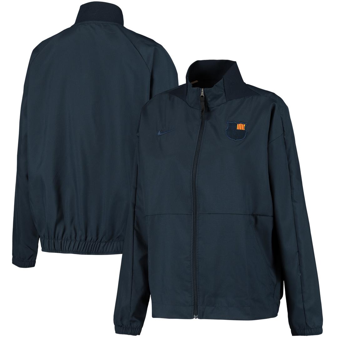 Barcelona Anthem Jacket - Dark Navy - Womens