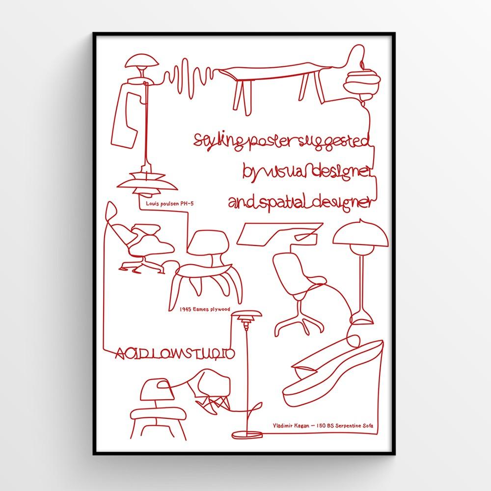 [BIG]Furniture.RED[841x1189mm.A0 Size]