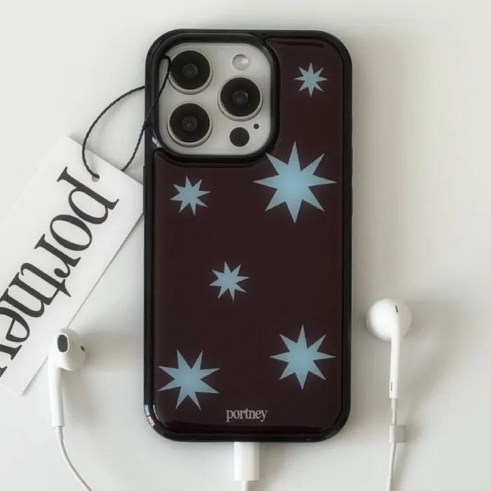 [아이폰17출시][+맥세이프][+갤럭시]brown star epoxy case