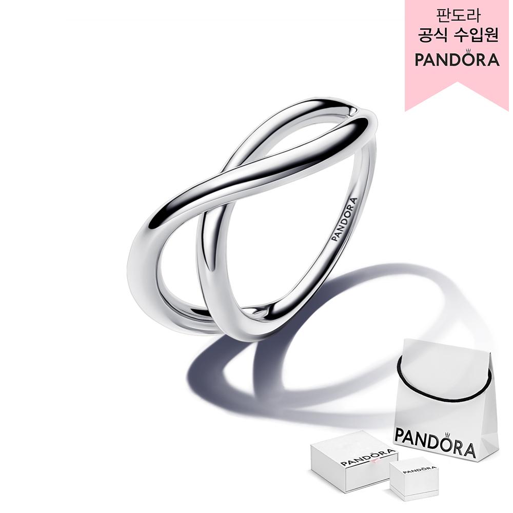 [백화점 보증서 제공]오가니컬리 쉐입드 인피니티 링_193318C00