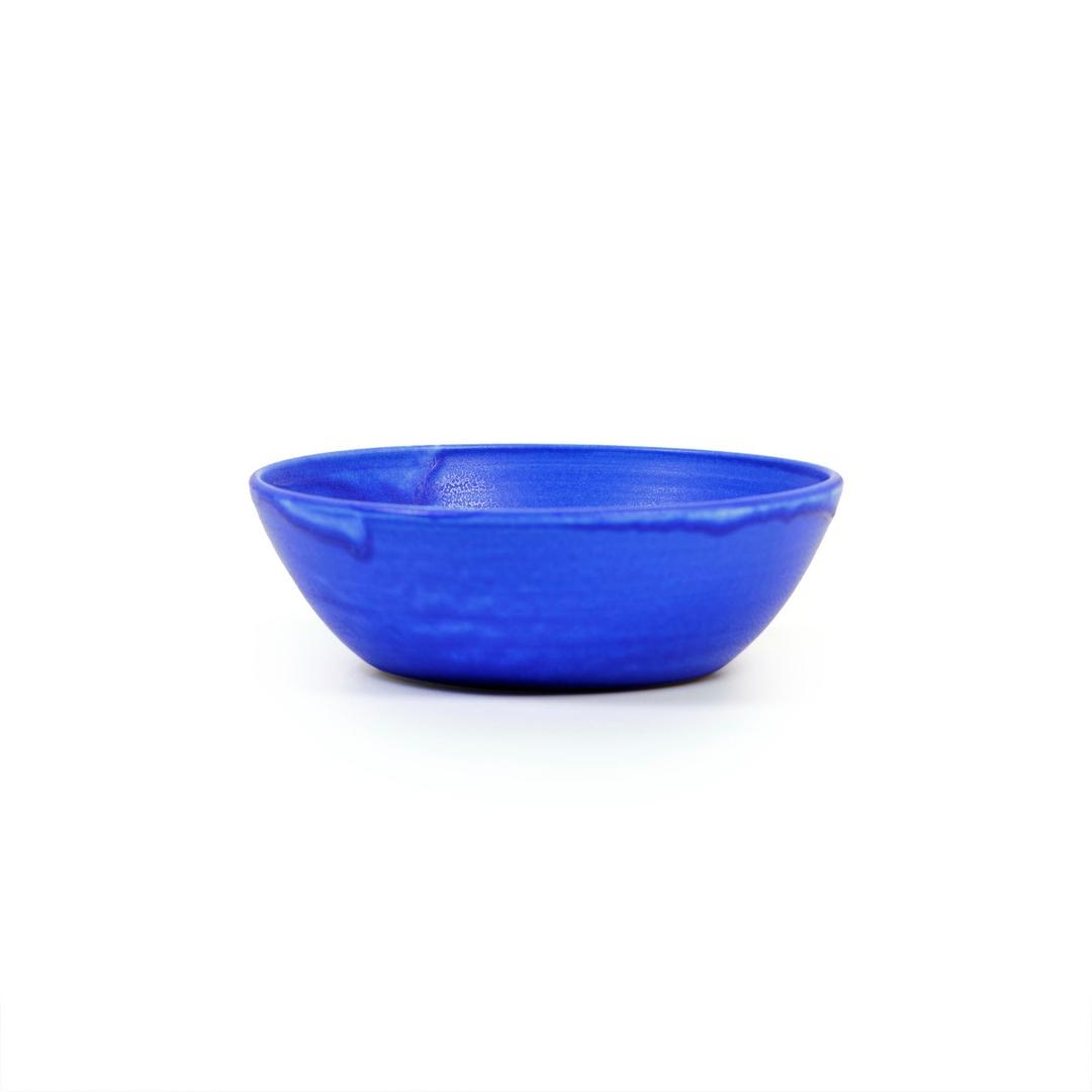 Odette Breakfast Bowl - Matte Blue