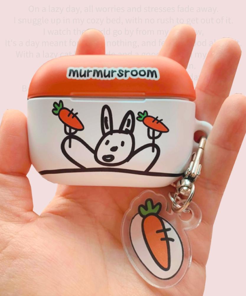 [머머스룸] carrot party airpods case set