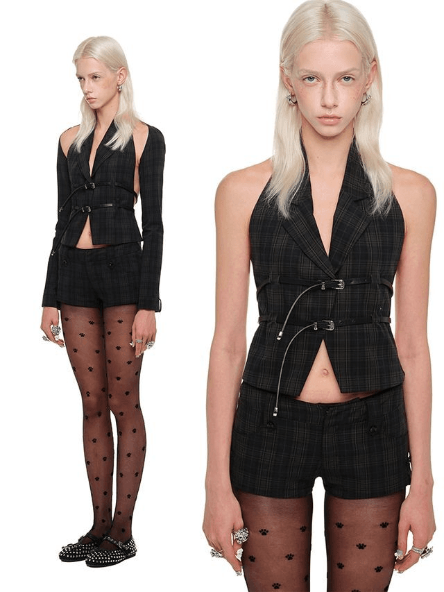 1JINN STUDIO Low Waist A-line Shorts