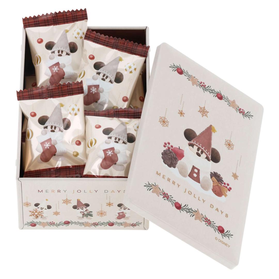 일본 디즈니 랜드 홀리데이 초콜릿 틴케이스 페키지 16개입