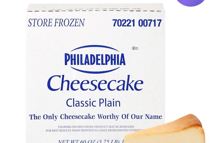 [대용량]필라델피아 치즈케익 60OZ 1.7kg 16조각(플레인)