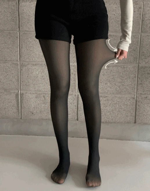 [한파가능🔥융기모] 복수 구매 할인! 380D 군살쏘옥 시스루 착시 유발 스타킹