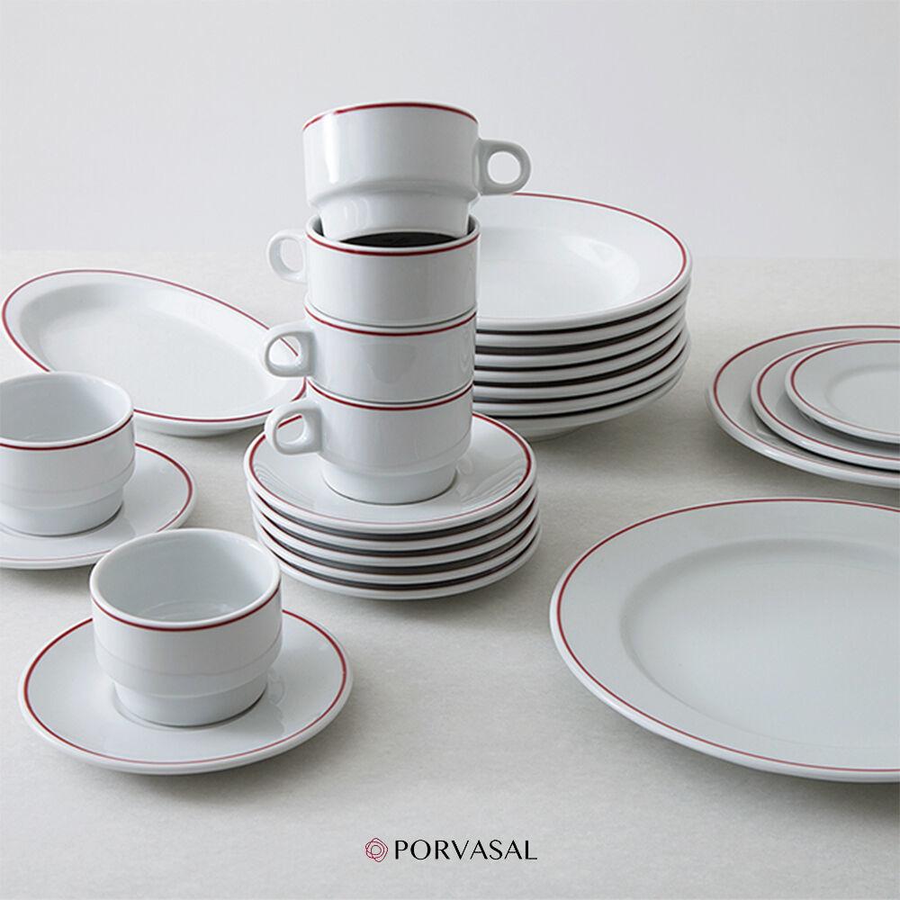 [PORVASAL] 폴바살 버건디 플레이트