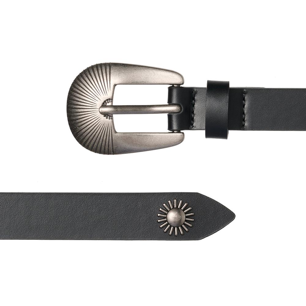 [퀸소연 착용] BL013 선샤인 남자 여자 가죽 벨트 18mm (2컬러)