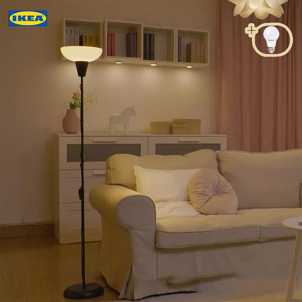 이케아 장 스탠드 조명 플로어 거실 장스탠드 무드등 램프 스탠딩 토가르프전구포함