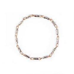 루메 로즈화이트 링, Lume Rose&White Ring, 14k rose gold