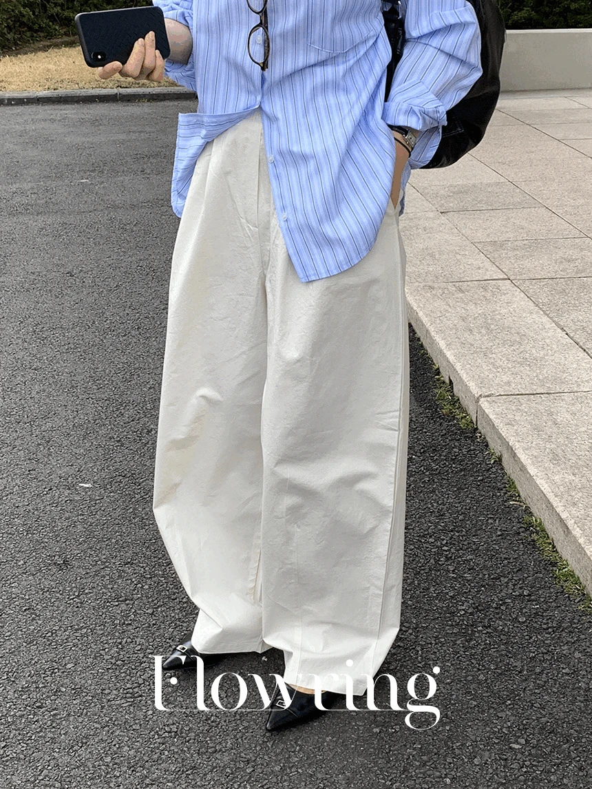 [핏예쁨]바블 밴딩팬츠