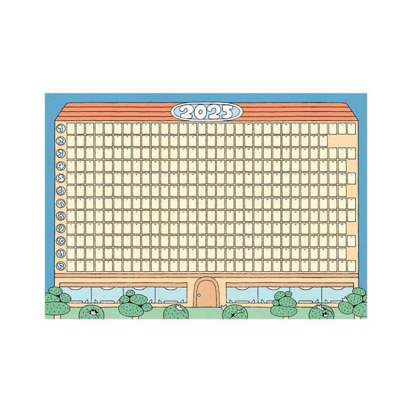 [5dock] 2025 Calendar Hotel