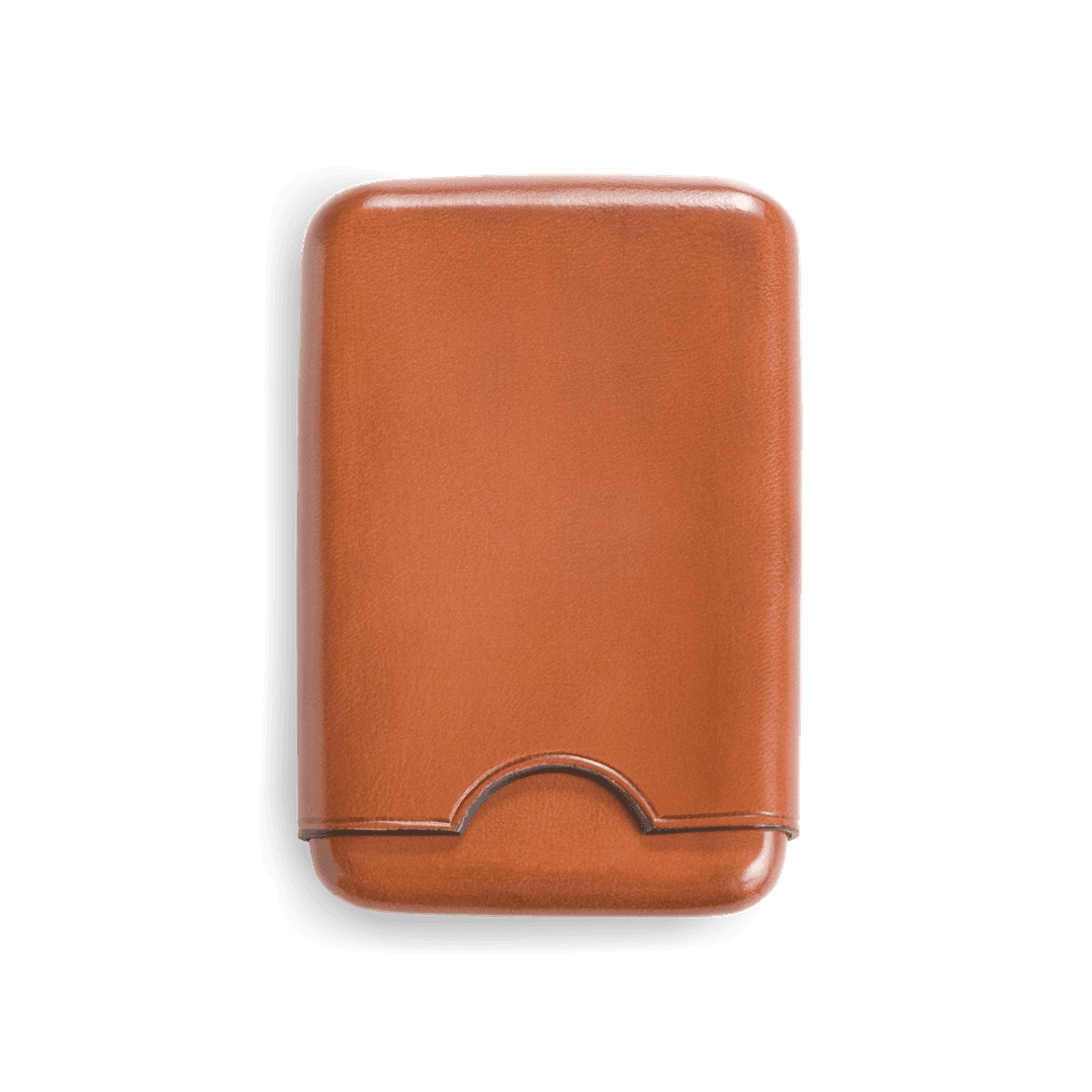 Box card holder - lightbrown