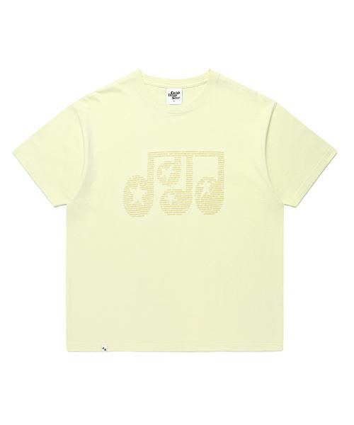 STAR NOTE SS TEE YELLOW(CV2GMUT503A)