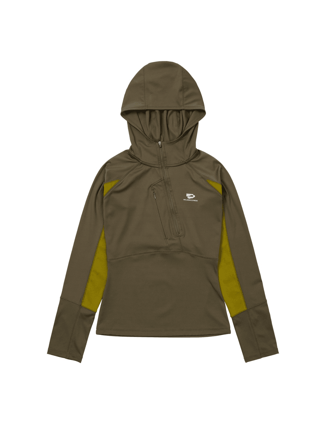 Authentic Sports Hoodie Khaki