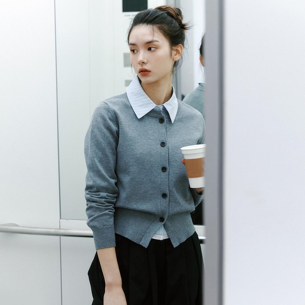 [추가10%][~50%랜덤쿠폰]올데이 라운드넥 가디건_RMCKF23R99