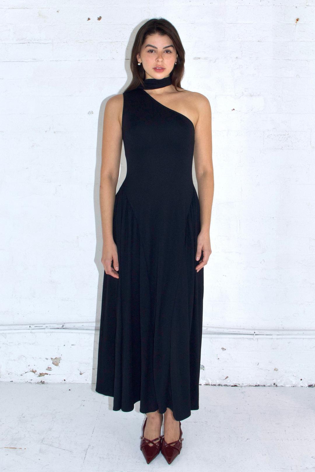 SCG MADE |Leia Cupro-blended Maxi Dress