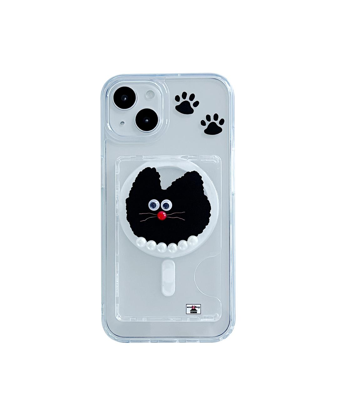 black cat card pack case set (MagSafe)