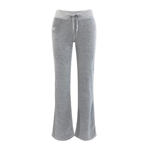 벨로아 트랙 팬츠 멜란지그레이