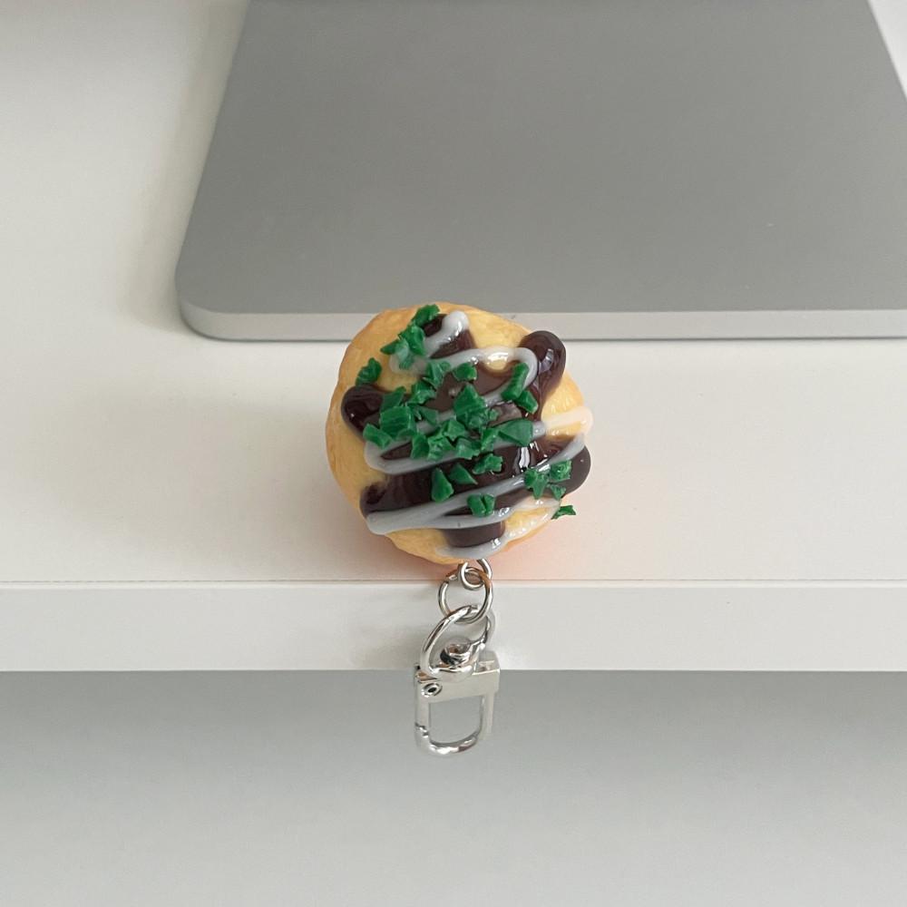 (렛씨온니굿띵) 한 입 타코야키 키링 1p