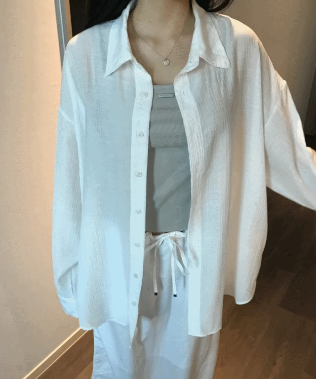 썸머 실키셔츠(당일/국내)