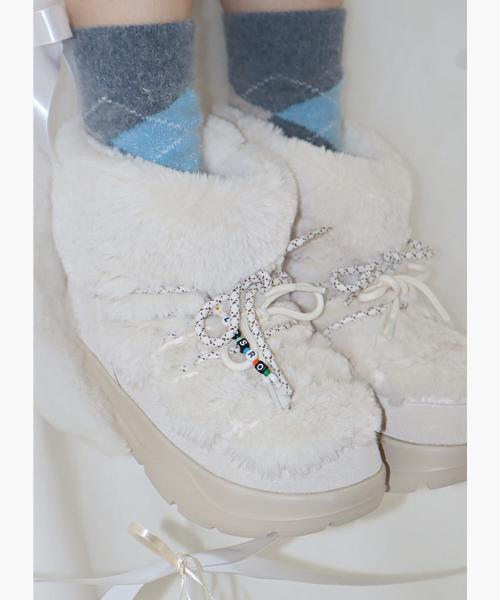 르꼬끄X론론 코제트 미드 - 아이보리 QQ422LWIO2