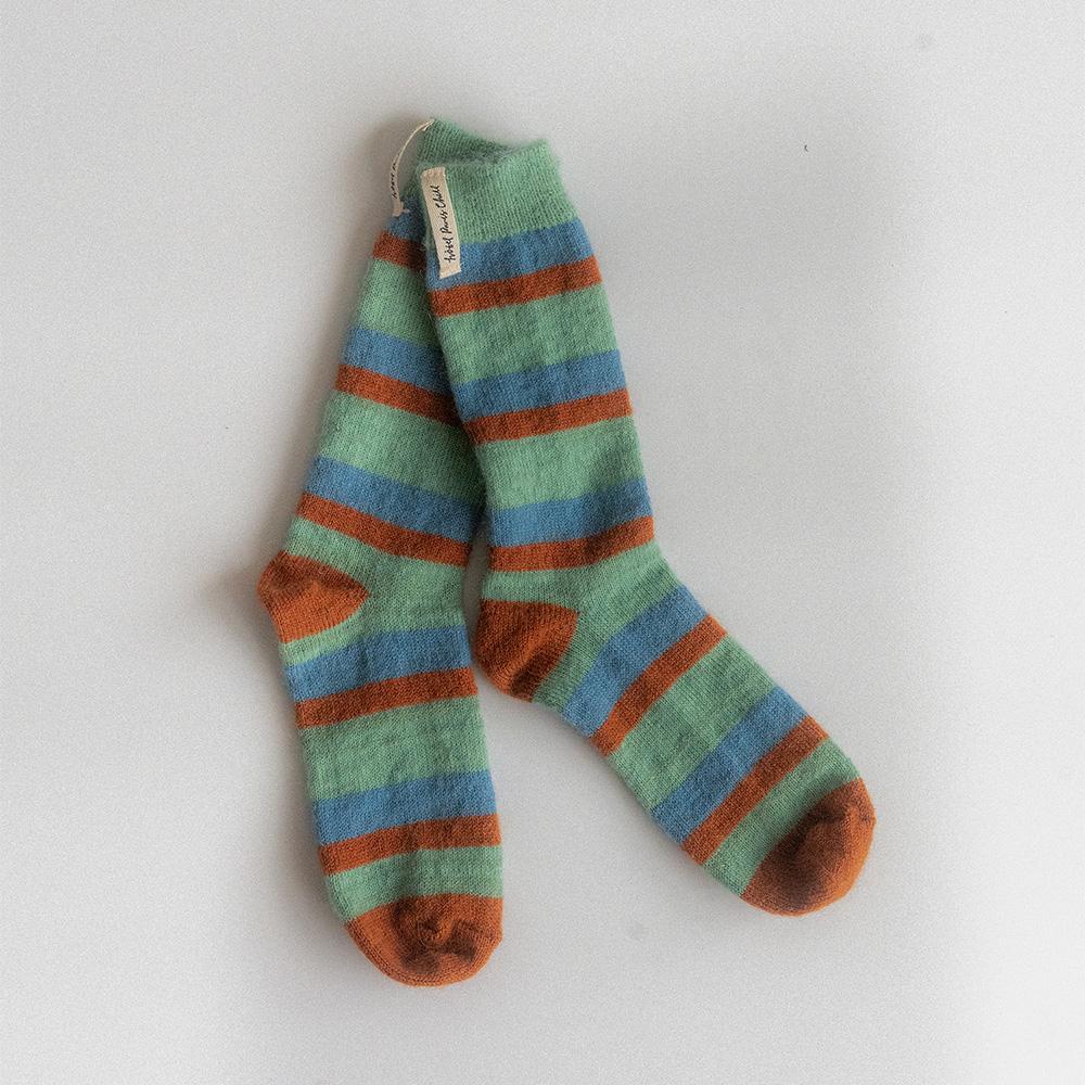 Retro Striped Socks (Autumn Tints)
