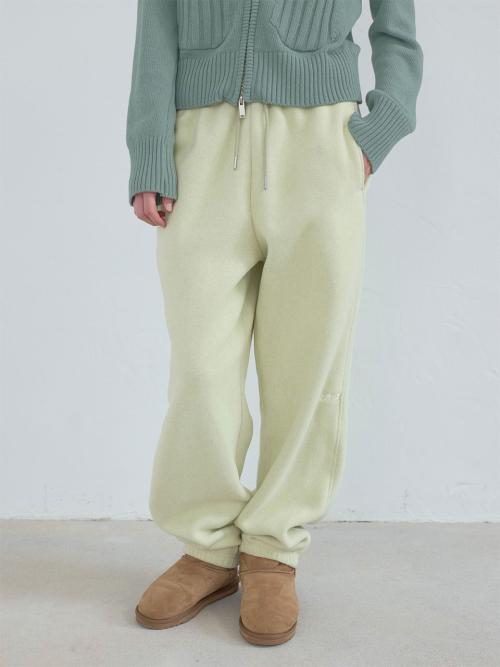 플리스 조거 팬츠 (Lemon)