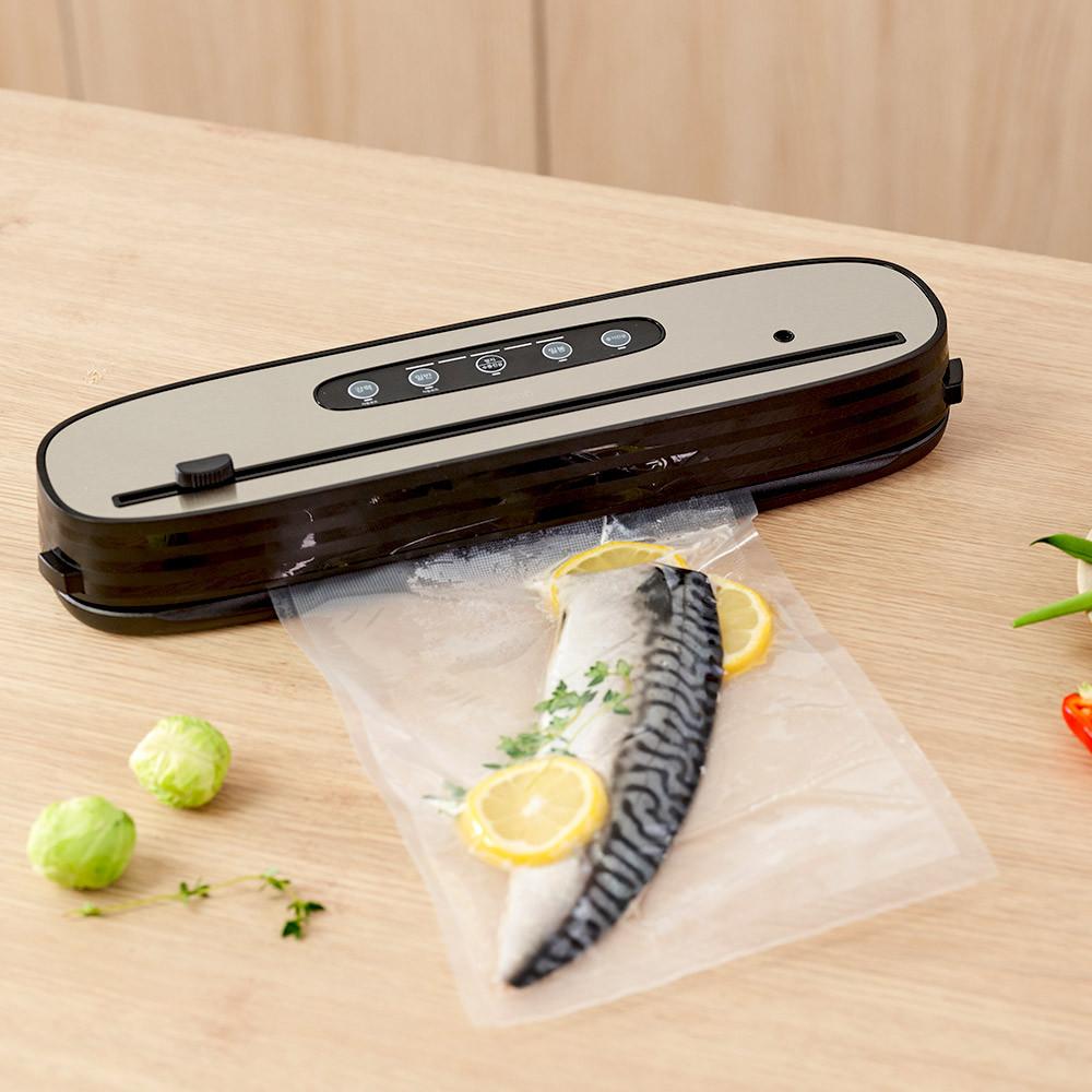 프롬비 푸드락 무선 충전 가정용 초강력 진공포장기 FD235 비닐포함