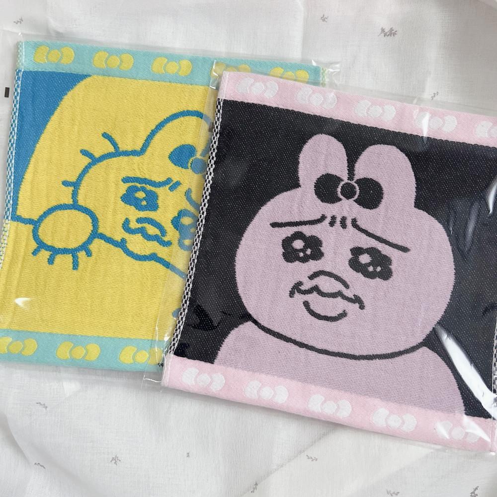 오빤쮸우사기 캐릭터 미니 핸드 타월 친구선물 오판츄 빤쮸토끼 음뽀챠무 일본캐릭터굿즈