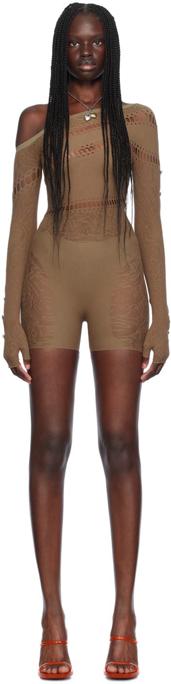 브라운 아이비 롬퍼