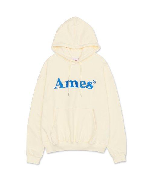 BASIC LOGO HOODIE CREAM