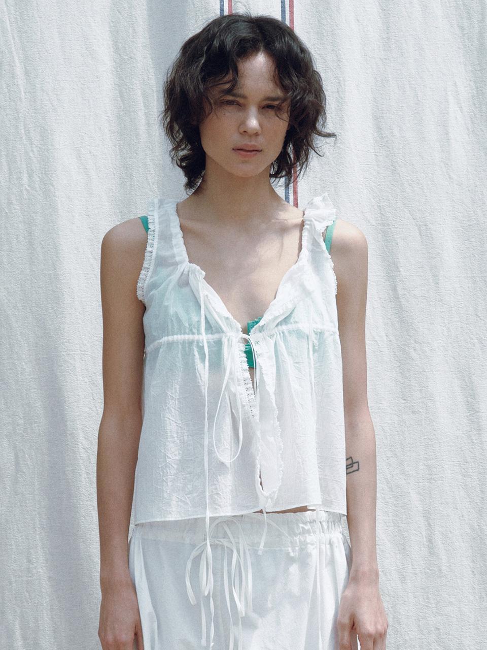 Via Pico Cotton Sleeveless Top