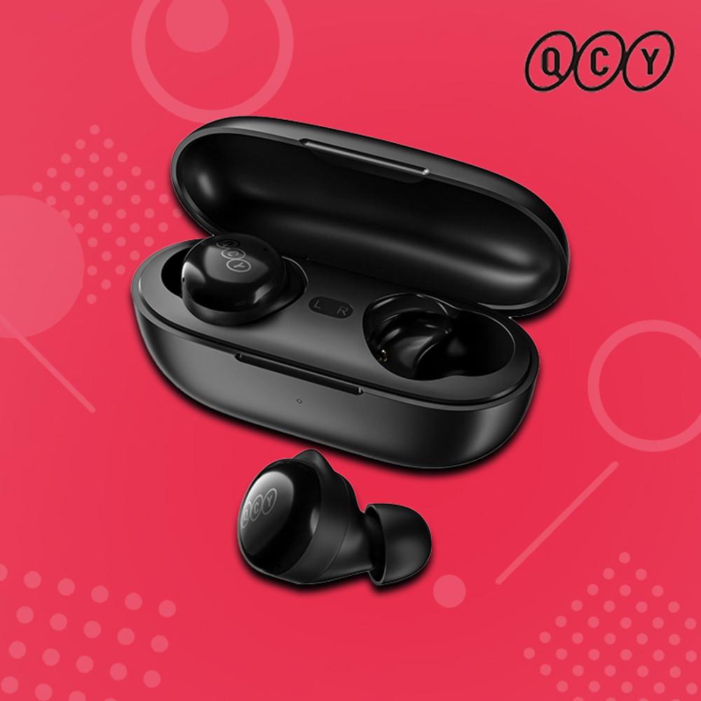 QCY T17APP 블루투스이어폰 커널형 무선이어폰 블루투스5.1