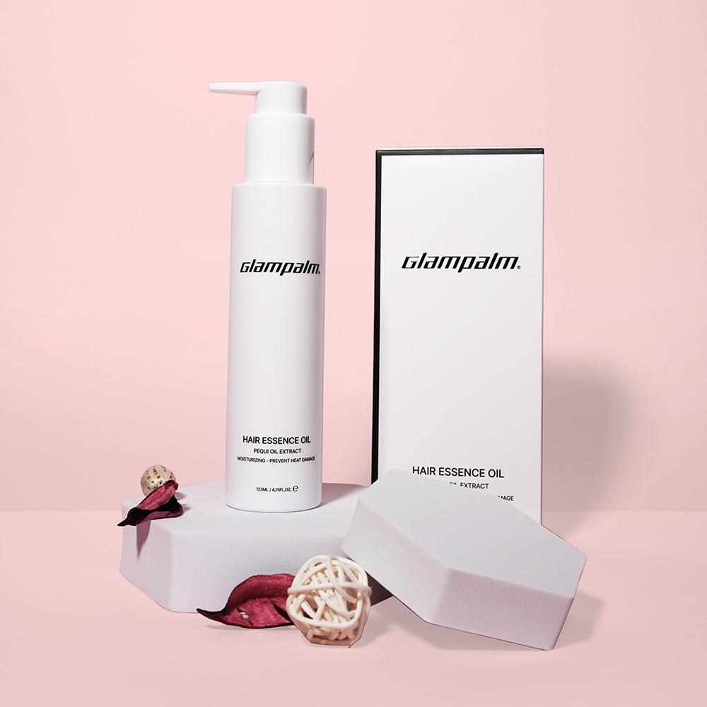 [미용실 헤어에센스] 글램팜 열손상방지 동백 비타민 오일 123ml 데일리 케어