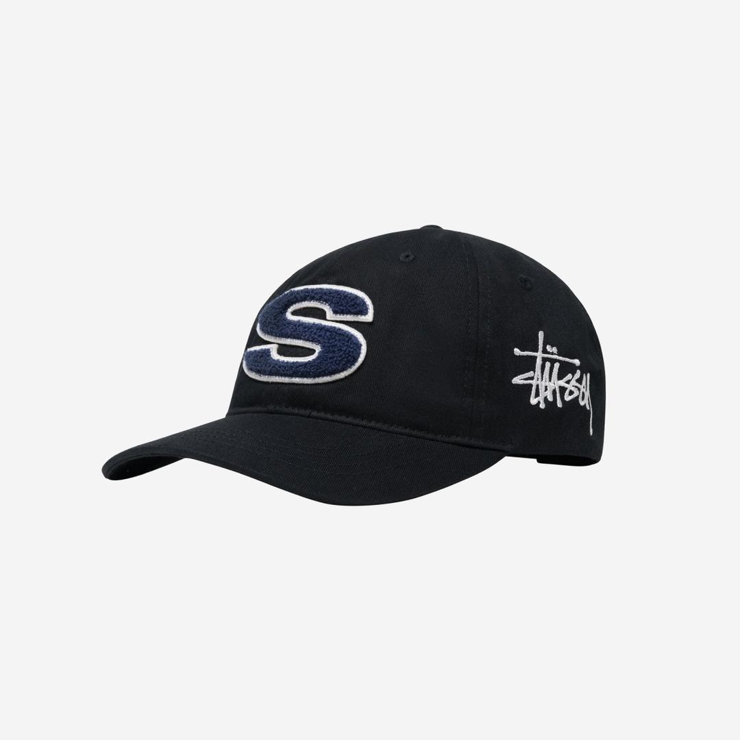 Stussy Chenille S Low Pro Cap Black