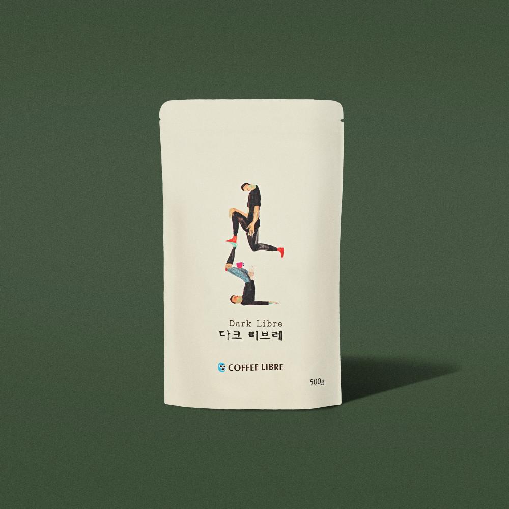 [강배전] 다크리브레 500g 커피리브레 스페셜티 블렌드 원두