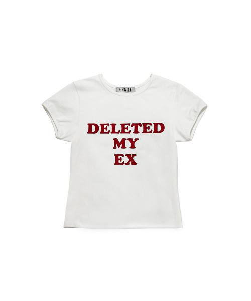 DELETED MY EX CROP TOP [WHITE]